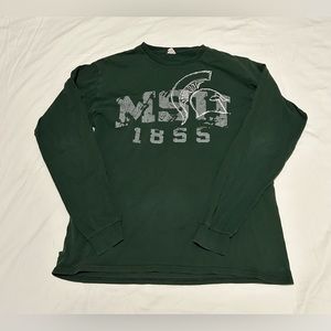 Vintage Style Michigan State University long sleeve shirt